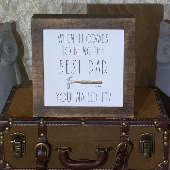 **SOLD on Mercari** Rae Dunn Dad Sign - Picture 2 of 4